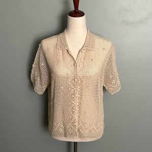 Vintage crochet top
